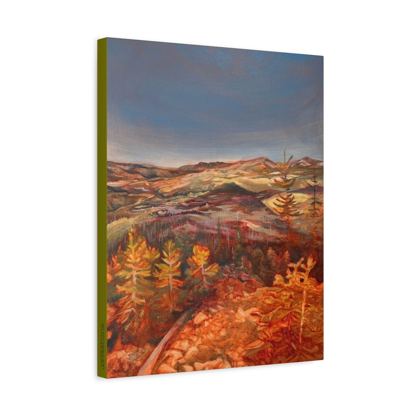 Matte Canvas Print - Bunsen Peak's Shadow
