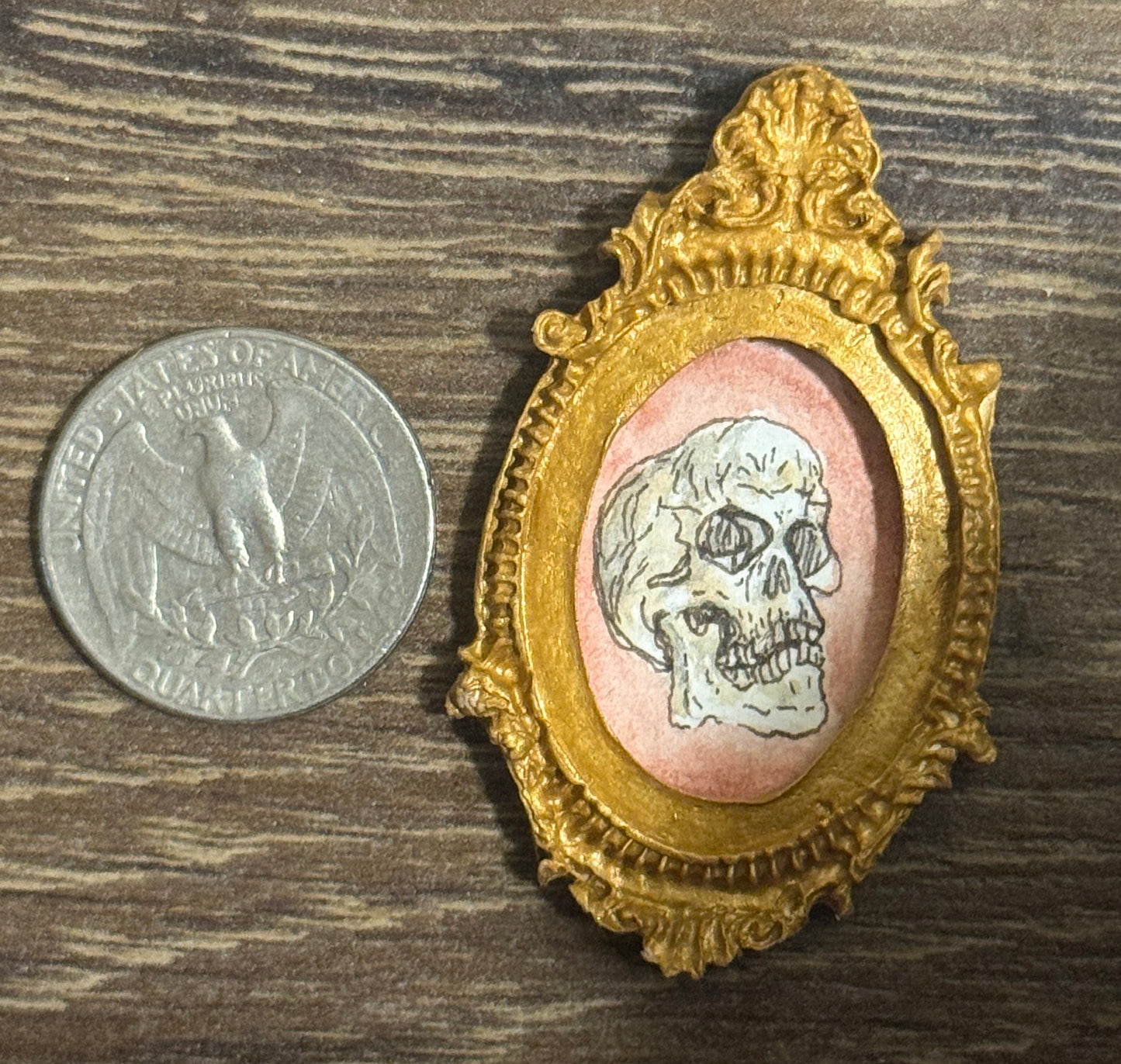 Mini Painting - Skull of a Human