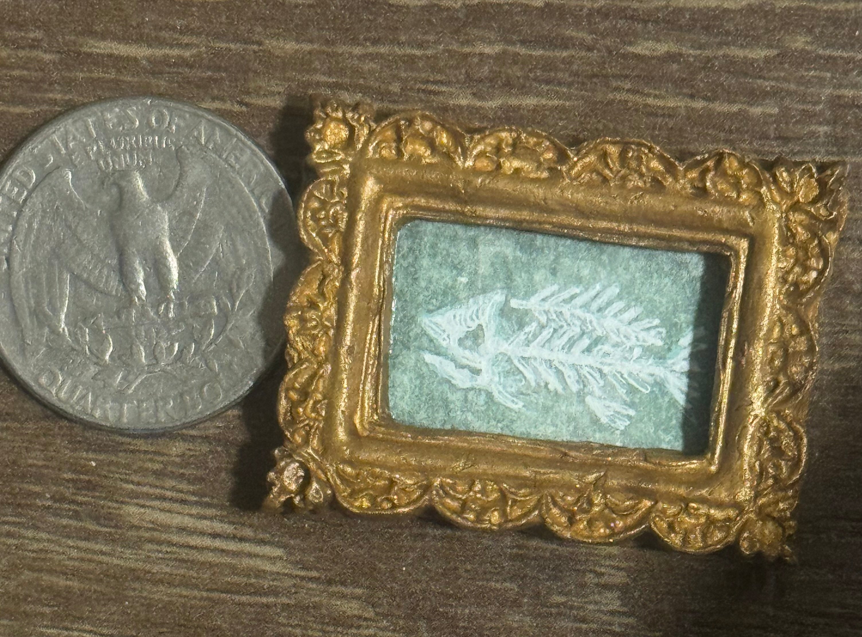 Mini Painting - Skeletal Fish