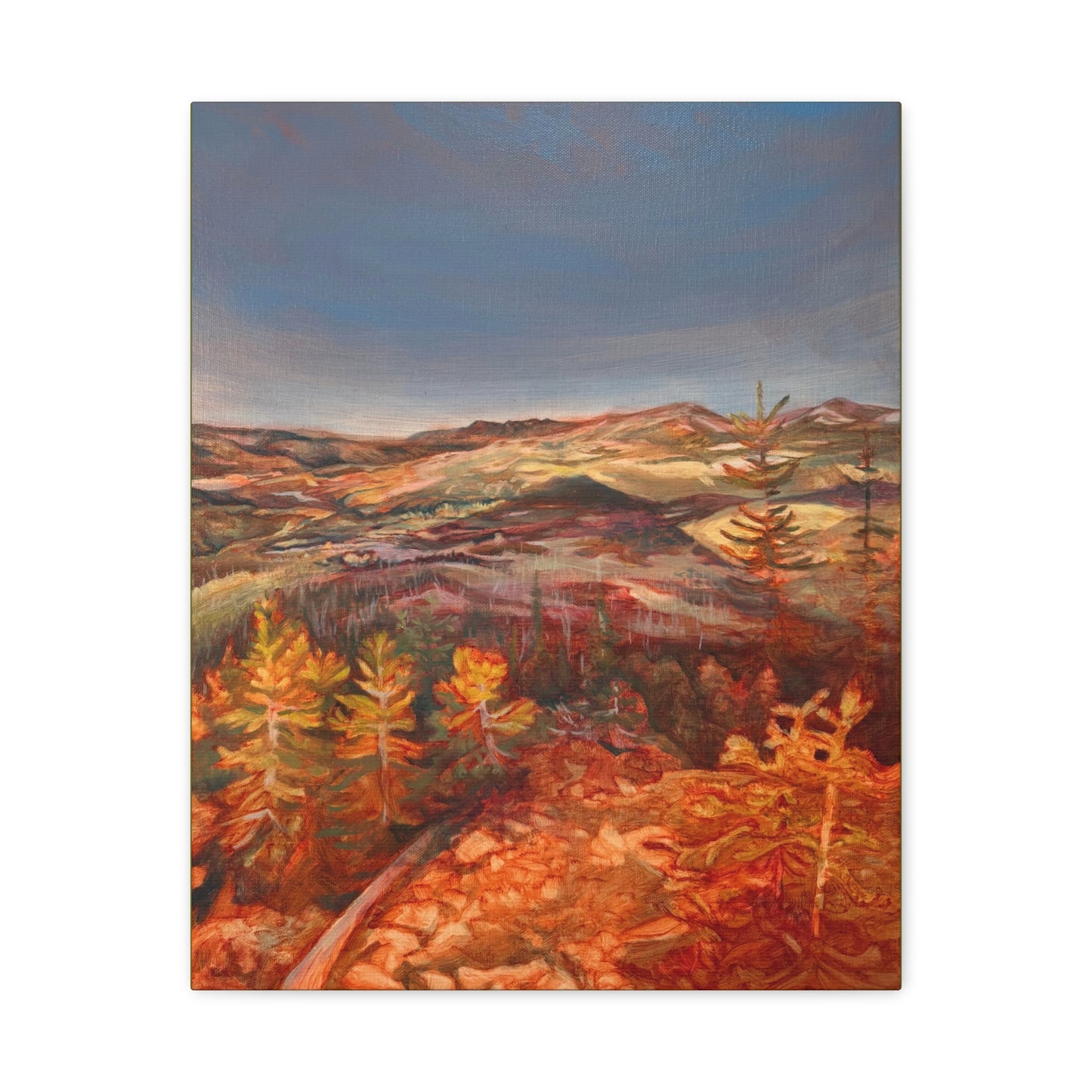 Matte Canvas Print - Bunsen Peak's Shadow