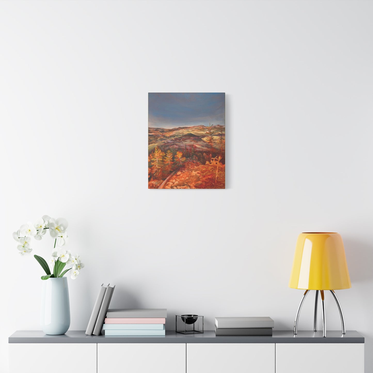 Matte Canvas Print - Bunsen Peak's Shadow