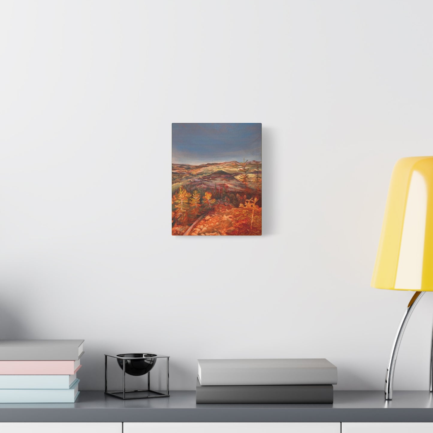 Matte Canvas Print - Bunsen Peak's Shadow