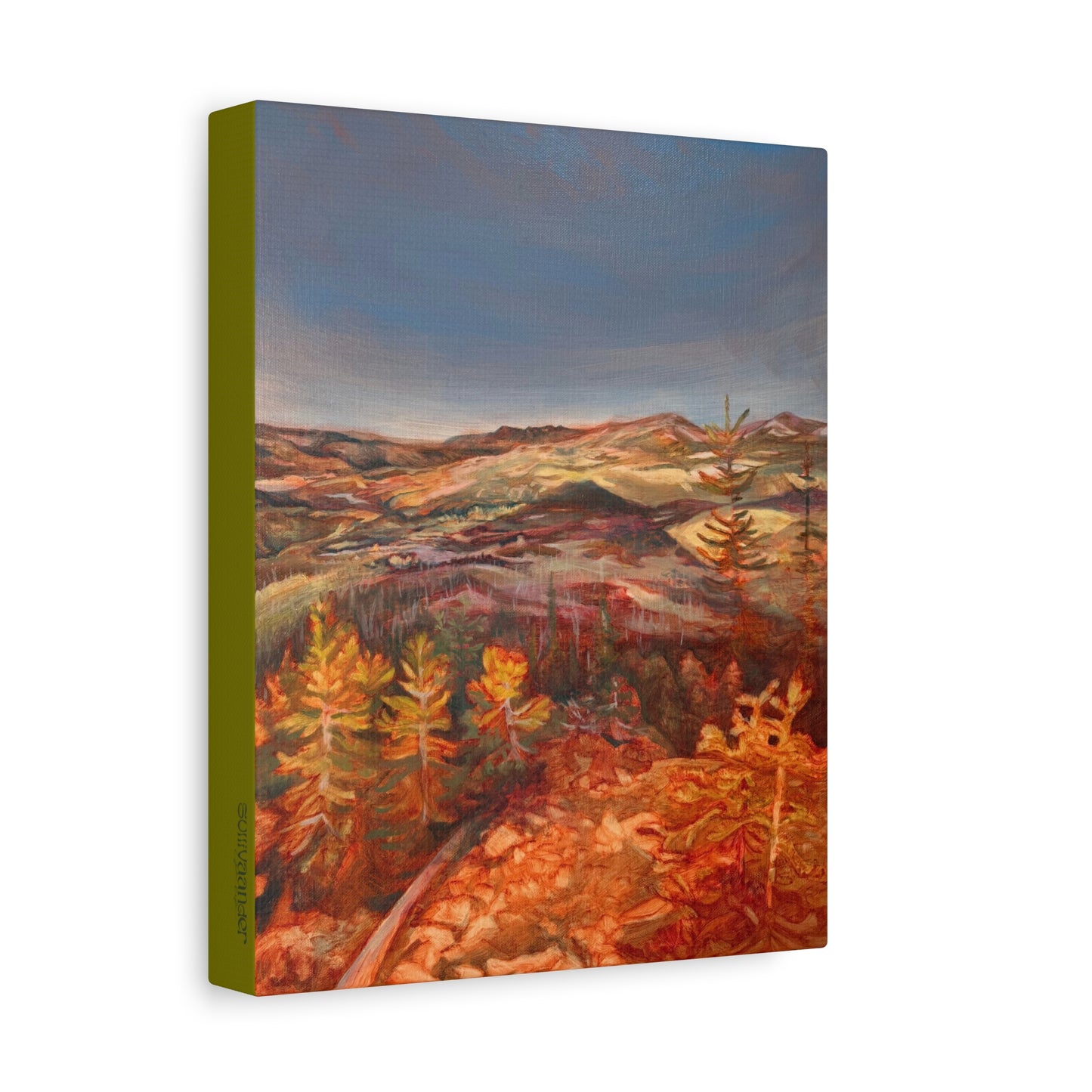 Matte Canvas Print - Bunsen Peak's Shadow