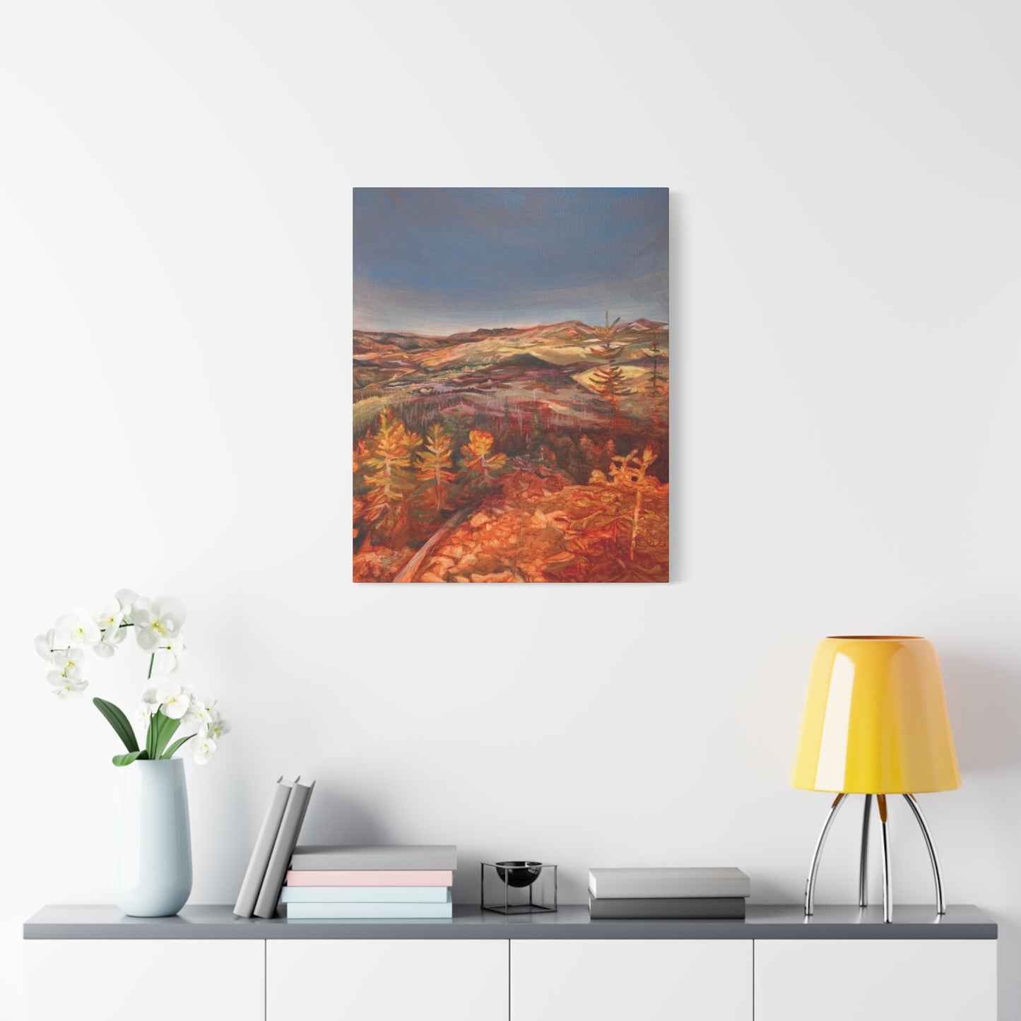 Matte Canvas Print - Bunsen Peak's Shadow