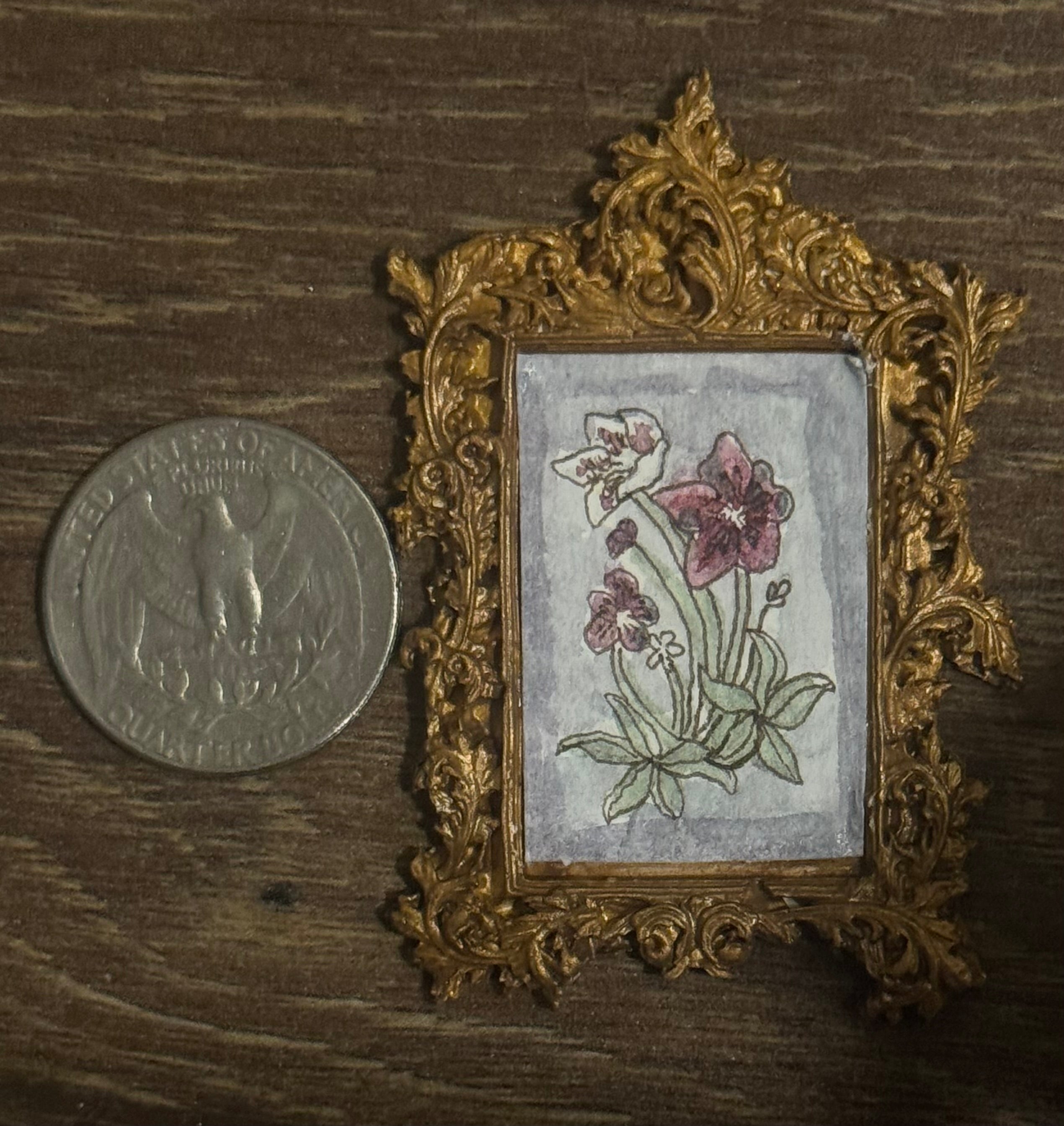 Mini Painting - Hellebore