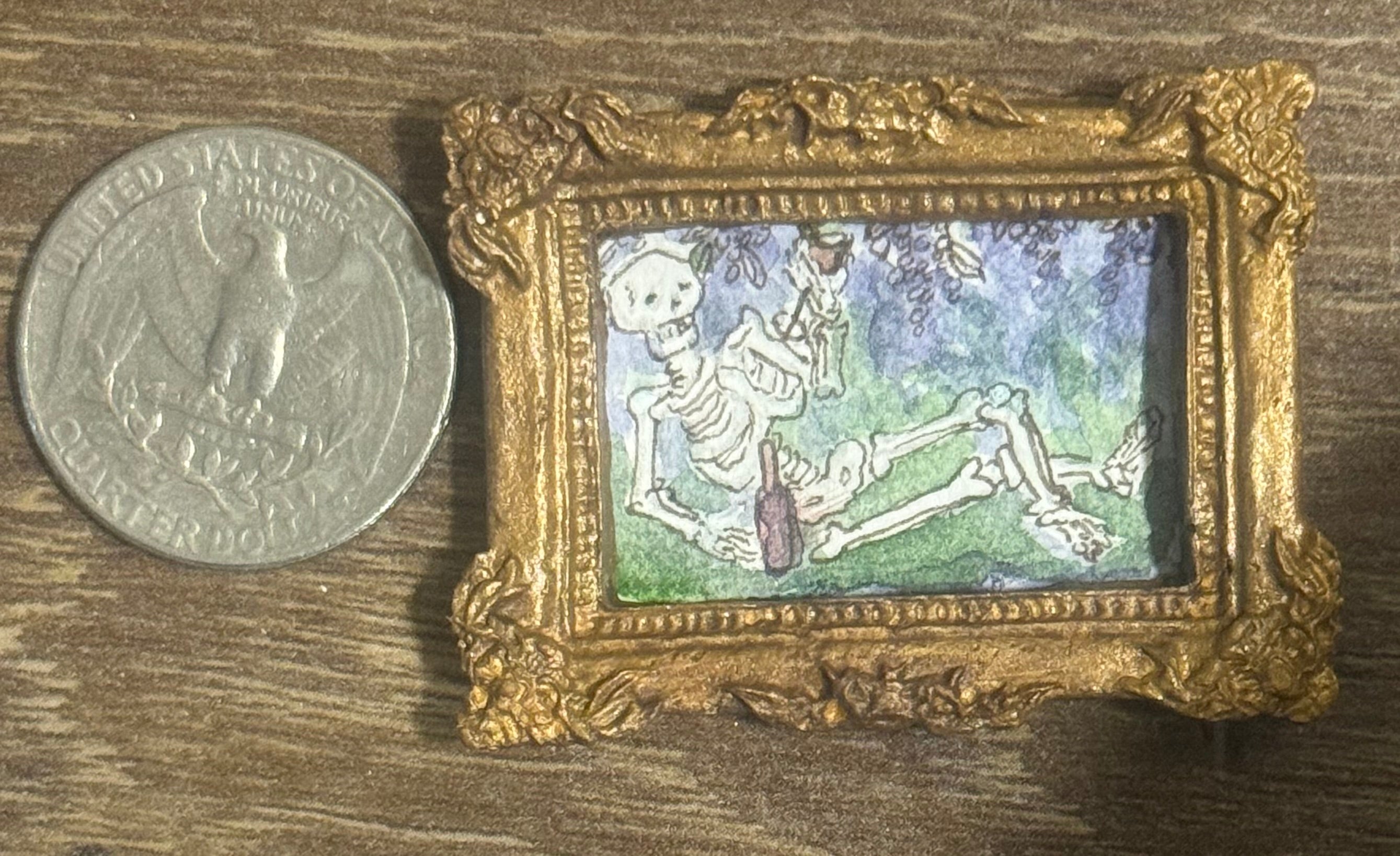 Mini Painting - Skeletal Splendor