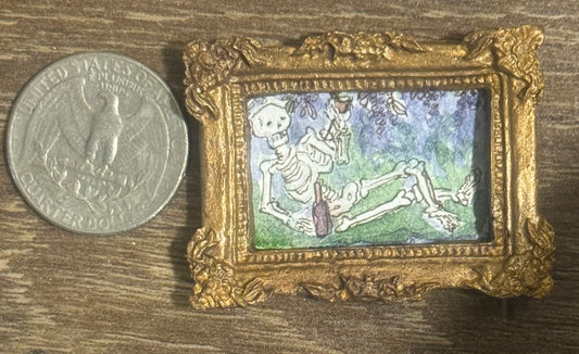 Mini Painting - Skeletal Splendor