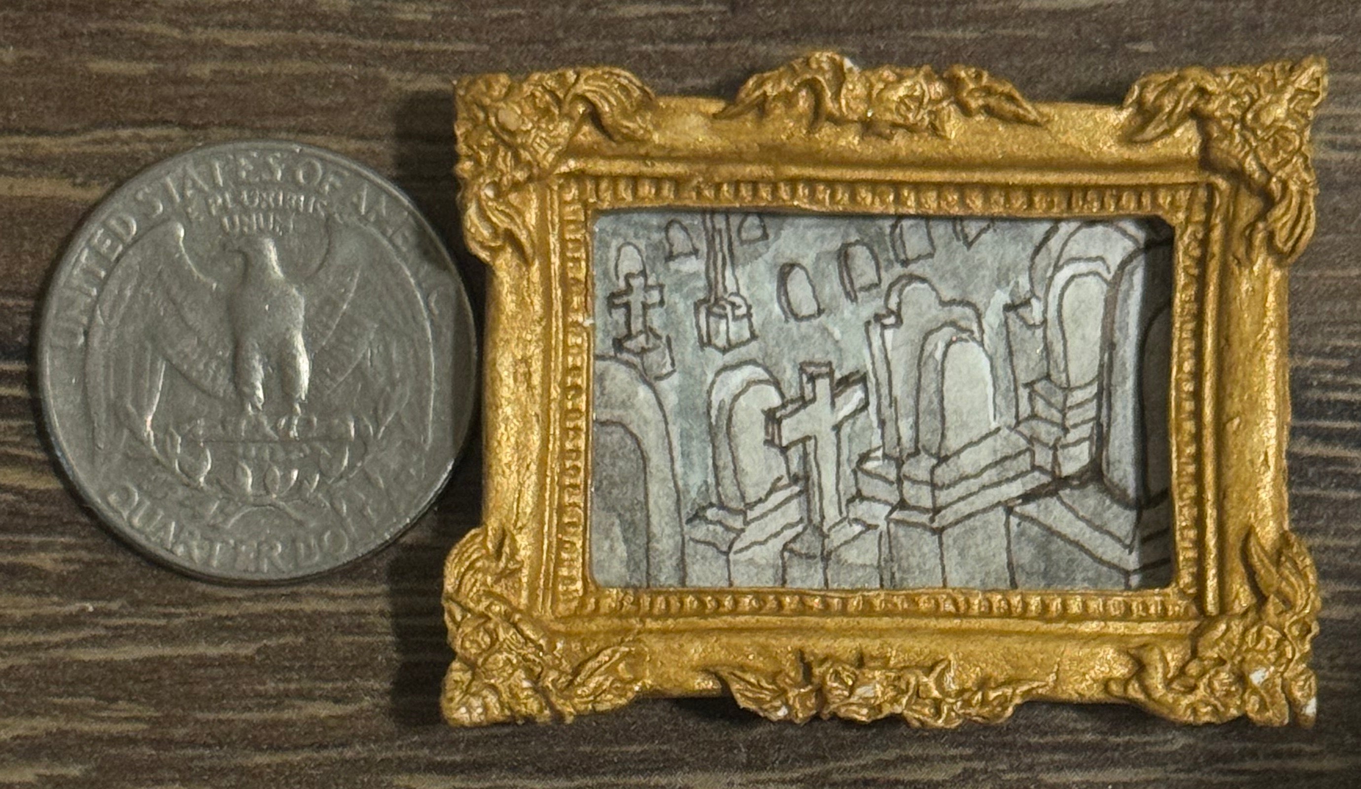 Mini Painting - Graveyard