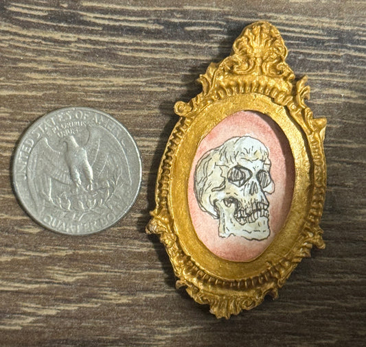 Mini Painting - Skull of a Human