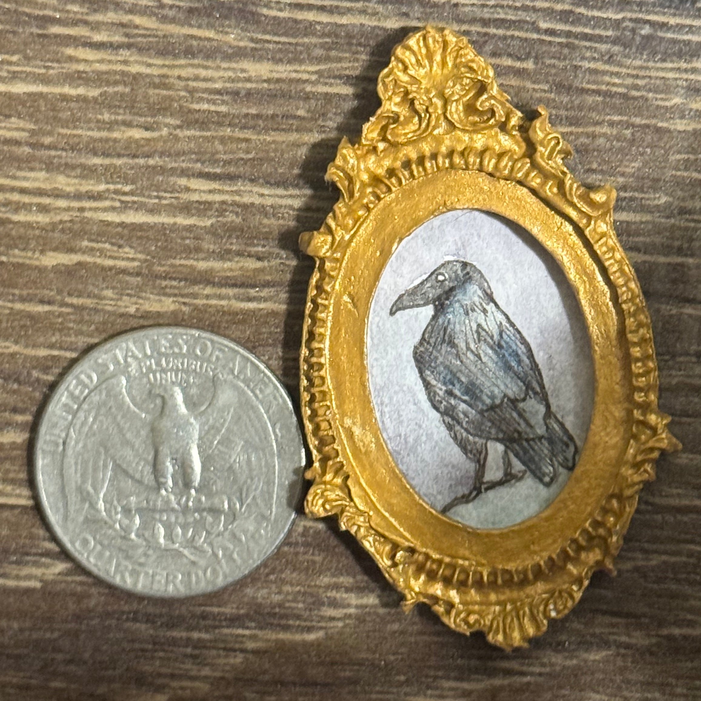 Mini Painting - Raven