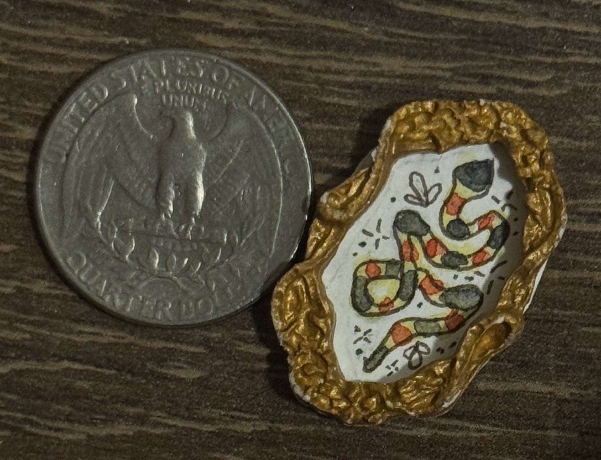 Mini Painting - Coral Snake