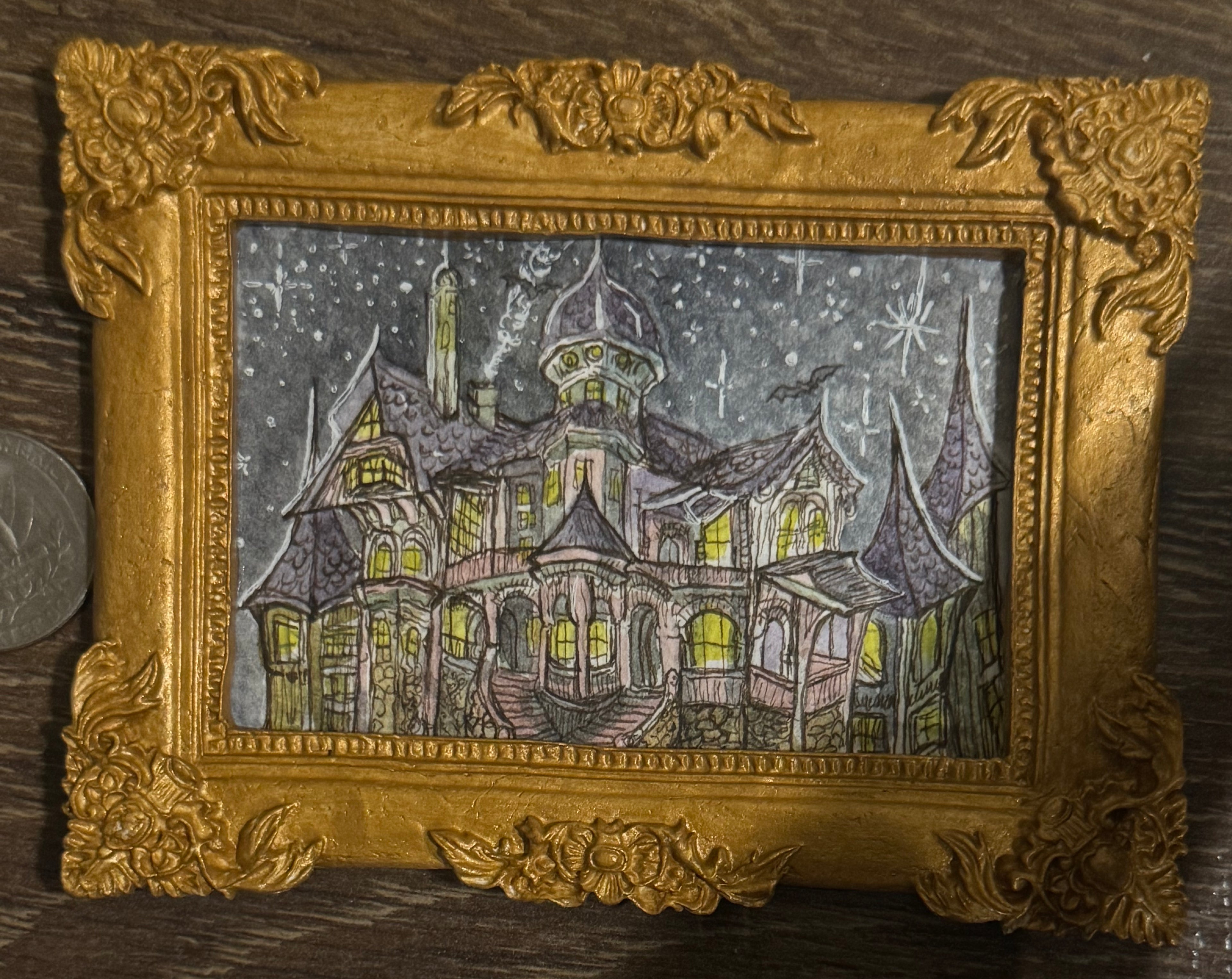 Mini Painting - Enchanted Castle