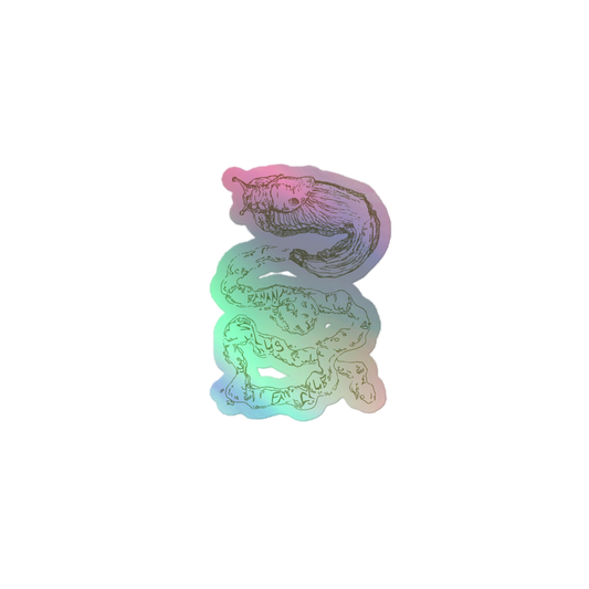 Holographic Sticker - Banana Slug Fan Club